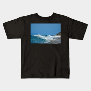 Plage déserte du Mexique Kids T-Shirt